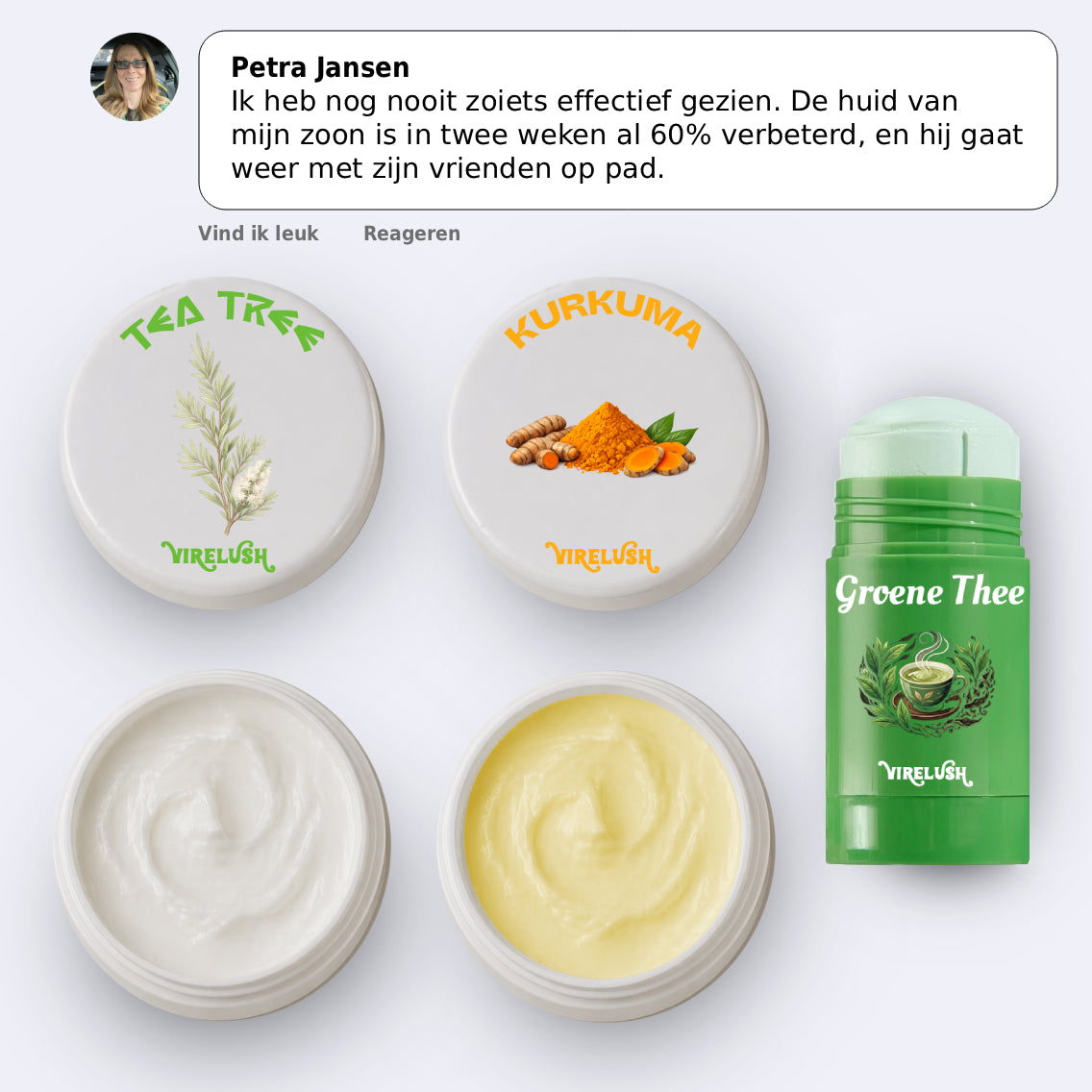 Dood Acne en Roodheid - Ritueel