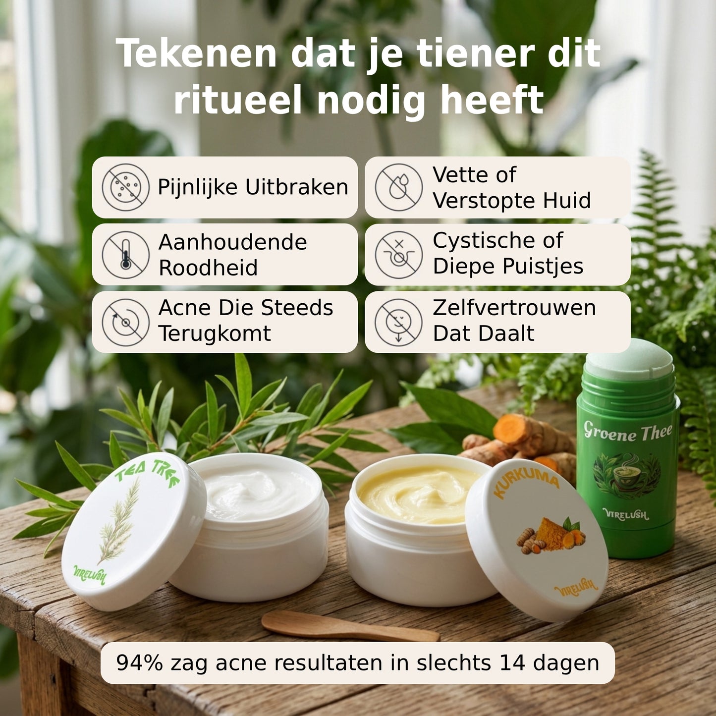 Dood Acne en Roodheid - Ritueel