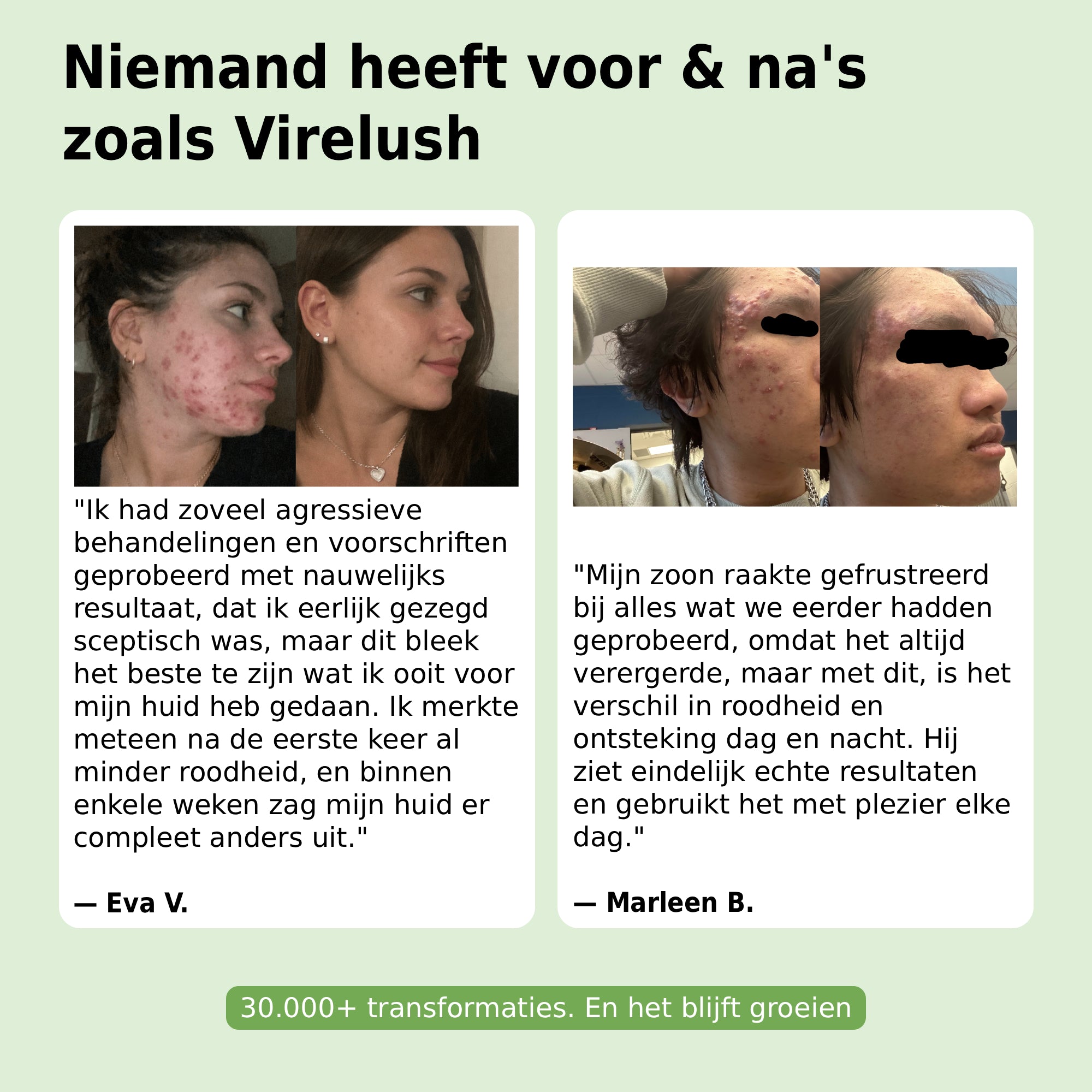 Dood Acne en Roodheid - Ritueel