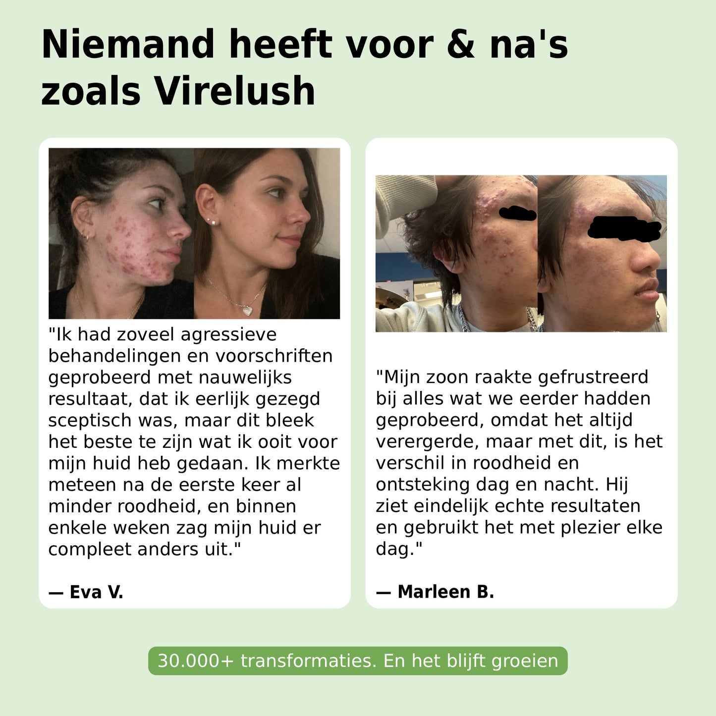 Dood Acne en Roodheid - Ritueel